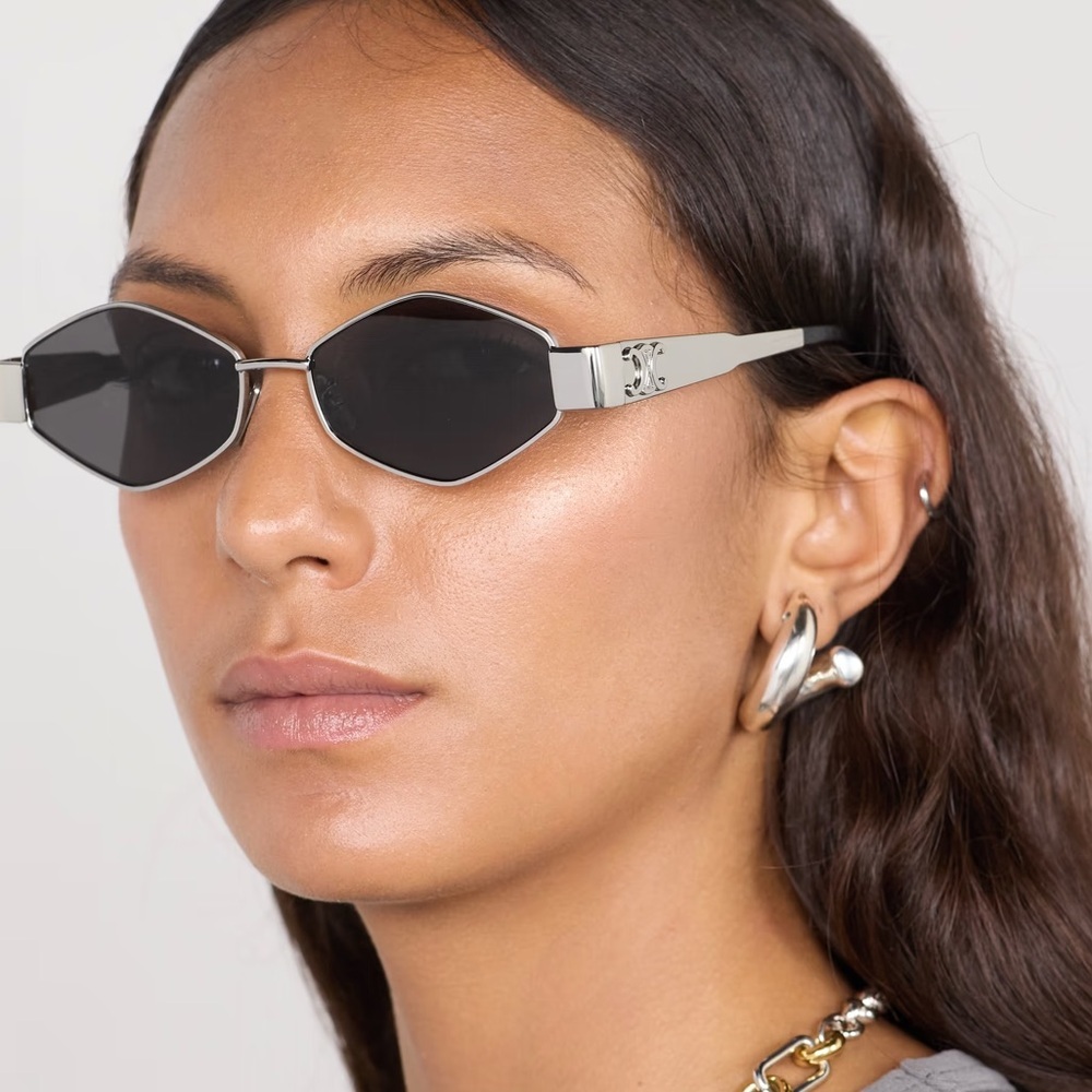New! Celine Triomphe Sunglasses CL40254U 16A, Authentic